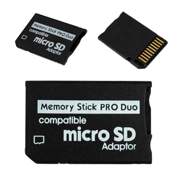 Riff Адаптер-конвертер Memory Stick Pro Duo на MicroSD SDHC TF для PSP 1000 2000 3000 и фото/видеокамер Sony (PS-M-MSPROD-MSD)