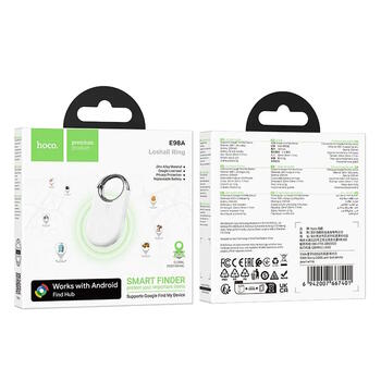 Hoco E98A lokators saderīgs ar Google Find My Device White (E98A/WH)
