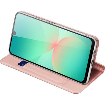 Dux Ducis Skin Pro sāniski atverams maks priekš Samsung Galaxy A276 A27 5G Pink (DU-SP-A27-PI)