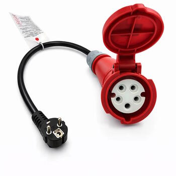 Адаптер CEE 16A 400V на 220 В Schuko (CEE/16A)
