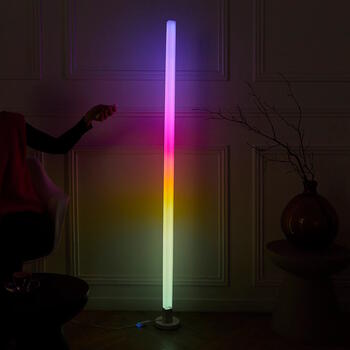 LED RGB cauruļveida lampa (151 cm) + tālvadības pults (LA0082)