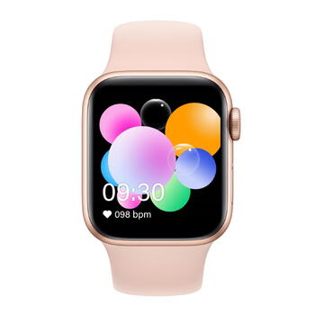 Riff T500 IPS Touch Алюминиевые Смарт Часы с Пульсометром и изм. давления Rose (RF-T500-RO)