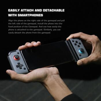 GameSir X2 Bluetooth iOS & Android Контроллер для игр на мобильном телефоне с фиксатором до 173mm (GAMESIR-X2-BT)