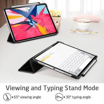 ESR Yippee Trifold Series Тонкий чехол-книжка со стендом для Apple iPad Pro 11 2018 / 2020 / 2021 / 2022 Black (ESR-YI-IPRO11-BK)