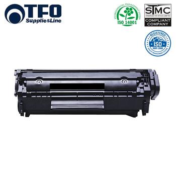 HP Q2612A / Canon FX-10 FX-9 CRG-703 CR-303 CRG-103 Тонерная кассета 1.6K страниц HQ Премиум Аналог (0000126745_M)