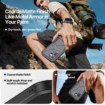 Dux Ducis Shld чехол для iPhone 17 Contour pattern (DU-SHLD-17-BK)