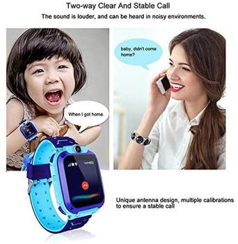 Riff Q12 See Me Детские часы со звонком / чатом и камерой с Wi-Fi / Sim GPS Отслеживания Pink (RF-Q12-ROSE)