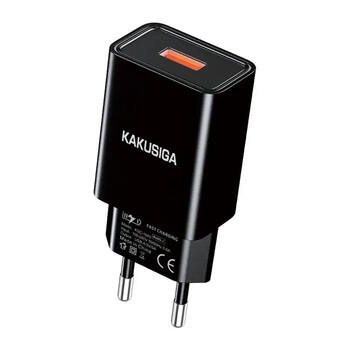 iKaku KSC-1643 MINGKANG 5A сетевой адаптер - зарядка с x1 USB портом Black (KSC-1643)
