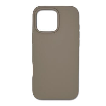 Riff Тонкий чехол с мягким материалом изнутри для iPhone 16 Pro Max Grey (RF-TS-IPH16PMA-GR)