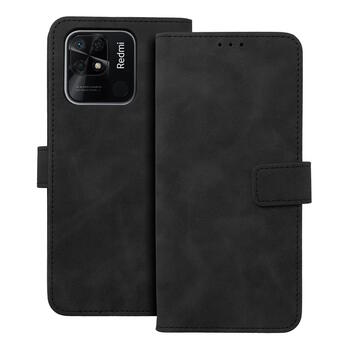 Riff Tender Eco ādas maks grāmatiņa priekš Samsung Galaxy S25 FE S731B Black (RF-TEN-S25FE-BK)