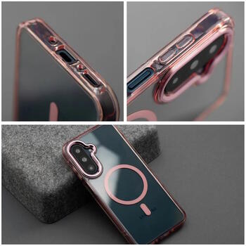 Riff Clear Hybrid Mag Cover Frame Чехол для Samsung Galaxy A57 5G A576 Pink (RF-HYB-A57-PI)