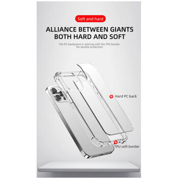 Riff 0.5 mm Anti Shock Чехол для Apple iPhone 11 Pro Max Transparent (RF-AS-IPH-11PMA-TR)