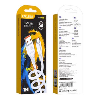 iKaku KSC-803 Провод для передачи данных и подзаряда 1m USB на Type-C White (KSC-803/TYPEC)