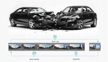 SJCam M60S 4K Видеорегистратор + передняя камера + Wi-Fi + phone application (SJ163395)