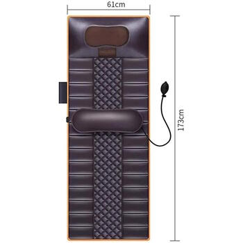 Riff MM-444 daudzfunkcionāls masāžas paklājiņš visam ķermenim ar apsildi (50x162cm) (RF-MM-444)