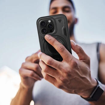 Riff Frost Armor чехол для iPhone 18 Pro / iPhone 17 Pro с защитой для камеры Black (RF-ARM-IP17PRO-BK)