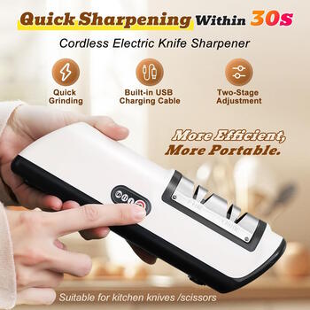 Riff uzlādējams bezvadu nažu/šķēru asināmais (RF-EASYSHARP)