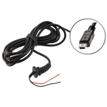 Riff Кабель с Mini USB штекером зарядного устройства для DV спорт экшн камер DVR видеорегистратора GPS навигации 1.1 м (PS-M-MUSB-11)