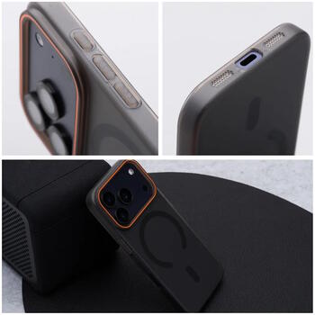 Riff GO ORANGE Mag cover чехол Apple iPhone 17 Pro Max / iPhone 18 Pro max Black (RF-GO-IP17PM/18PMA-BK)