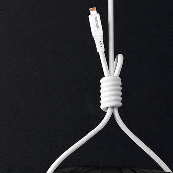 iKaku KSC-803 Провод для передачи данных и подзаряда 1m USB на Lightning White (KSC-803/LI)