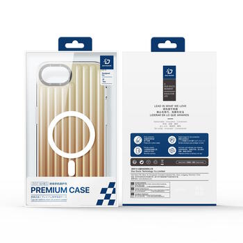 Dux Ducis ZEST aizmugurējais maciņš preks Apple iPhone 16e / iPhone 17e Gradient Desert Gold (DU-ZE-IPH16E-GO)
