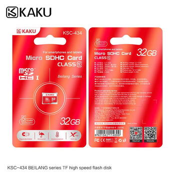 iKaku KSC-434 32GB Micro SDHC Card Class 10 UHS-I Atmiņas Karte ar magnētiskā lauka aizsardzību (KSC-434-32)