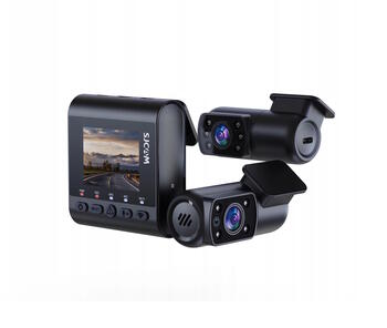 SJCam M60 Видеорегистратор для автомобиля 4K Wi-Fi с GPS + передняя + задняя + салонная камеры (SJ162947)