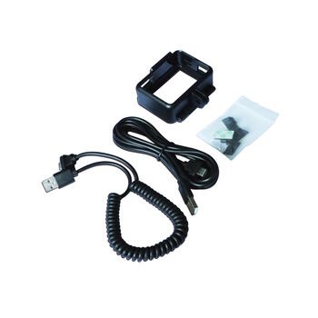 SJCam Ūdensizturīgs komplets SJ10 kamerām ar x2 vadiem / USB sargspraudņiem (SJCAM-SJ10-ACC)