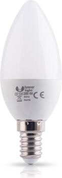 Bulb LED C37 E14 7W 230V cold white (68584)