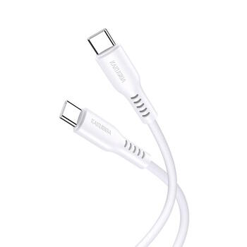 iKaku KSC-973 PD100W быстрого подзаряда дата провод Type-C на Type-C 1м White (KSC-973/WH)