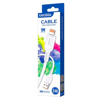 iKaku KSC-805 провод для передачи данных и подзаряда 1m USB на Lightning White (KSC-805/WH)
