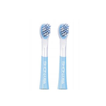 Shona oriģinālie x2 uzgaļi priekš Shona Kids Vision Elektriskai zobu birstei Blue (SH074780)
