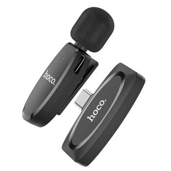 Hoco L15 Wireless Microphone with Type-C connector Black (L15/TYPE-C)