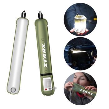 ZTARX S60 Ūdensizturīga Piepūšams Profesionāls LED Cauruļveida Gaismas Lukturis 245LM + gaisa pumpis / saules lādētājs / powerbanka IP66 2000mAh (ZTARX-S60)