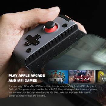 GameSir X2 Bluetooth iOS & Android Контроллер для игр на мобильном телефоне с фиксатором до 173mm (GAMESIR-X2-BT)