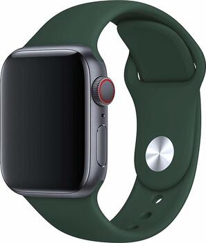 Riff Classic силиконовый ремешок для Apple Watch 38 / 40 / 41 mm Зеленый (RF-SIL-AW-38/40/41-GREEN)