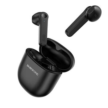 Borofone BE49 TWS 5.0 BT Беспроводные наушники с Touch техн. / 3.5h автономной раб. Black (BE49/BK)