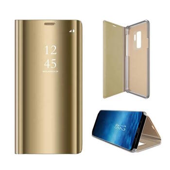 Riff Smart Clear View чехол для Huawei P40 Lite E / Huawei Y7P Gold (OEM100067)
