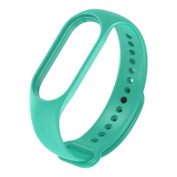Riff Силиконовый ремешок для Xiaomi Mi Band series 3 / 4 / 5 / 6 / 7 Turquoise (RF-MIB3/7-TU)