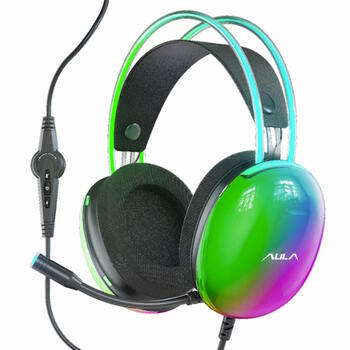 Aula S505 RGB On-Ear Spēļu austiņas USB 2.0 (S505)