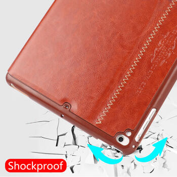 iKaku Plain Eco-Leather Модный чехол с стендом для планшета Huawei MatePad Pro 10.8'' Черный (IK-PL-HMPPR-BK)