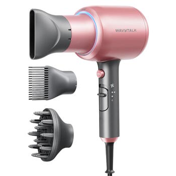 Wavytalk Blown Away Matu fēns ar 3-iem uzgaļiem Pink (Wavytalk-3686)