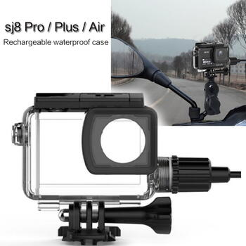 SJCam Оригинальный SJ6 Водостойкий чехол с подключением 12-38V Авто/ Мото Зарядки (SJ-ACC-BIKESJ6)
