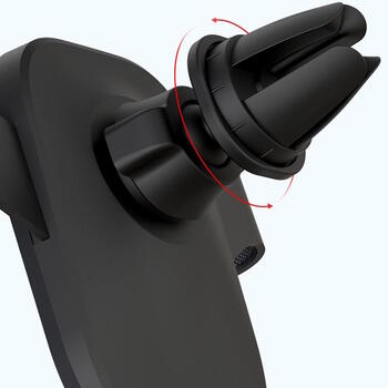 XO C37 Gravity Универсальное Авто крепление для Телефона с фиксацией на решетку воздуха вентиляции (4.5-7.6'') Черный (C37)