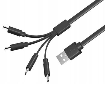 Liibattaries Быстрый кабель с 4 портами USB-C для литий-ионных аккумуляторов (19 см) (LIB667127)