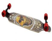 Скейтборд LONGBOARD YX0220 коричневый