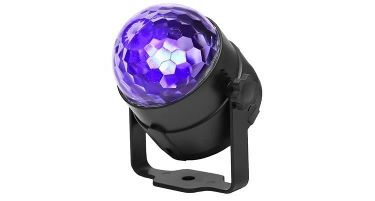 Диско световой шар LED + пульт PZS48/P7056