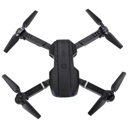 RC drons E99 Pro ar divu kameru un 720P un bezgalvas vadību (2922)