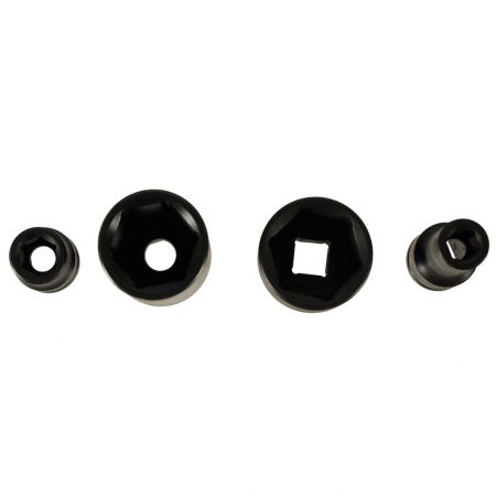 Trieciengalvas 1/2' 8-32 mm komplektā 35 gab. (4724)