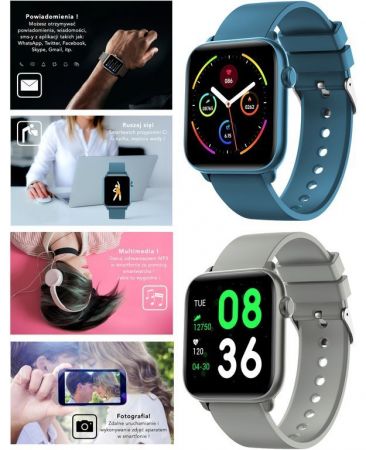 Rubicon Умные часы Smartwatch RNCE56 - silver (ZR611B)